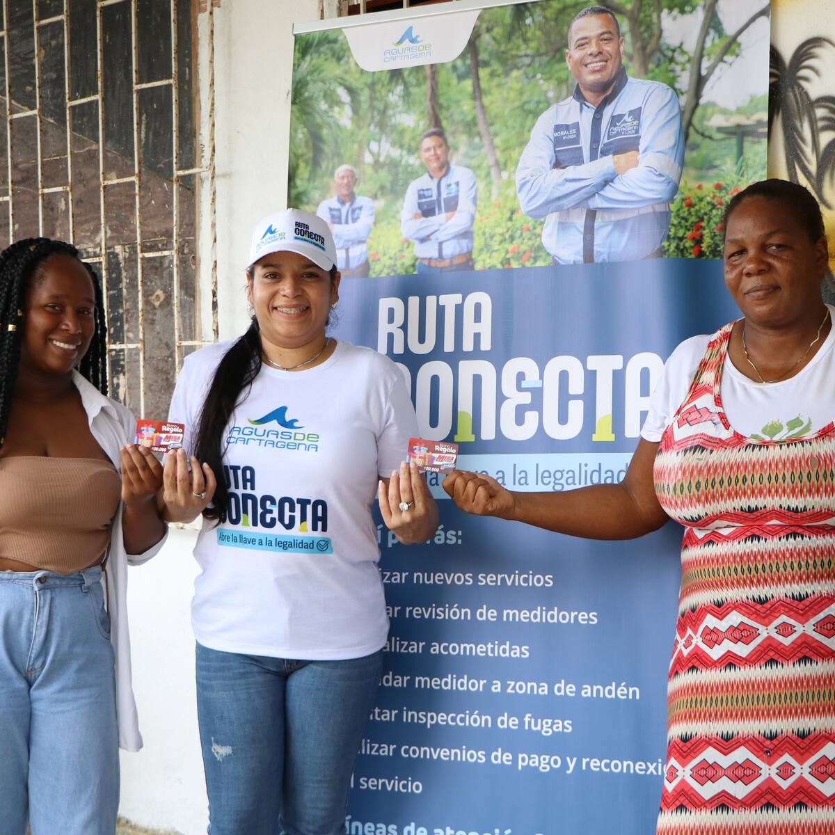 Aguas de Cartagena realiza el programa “Ruta Conecta”