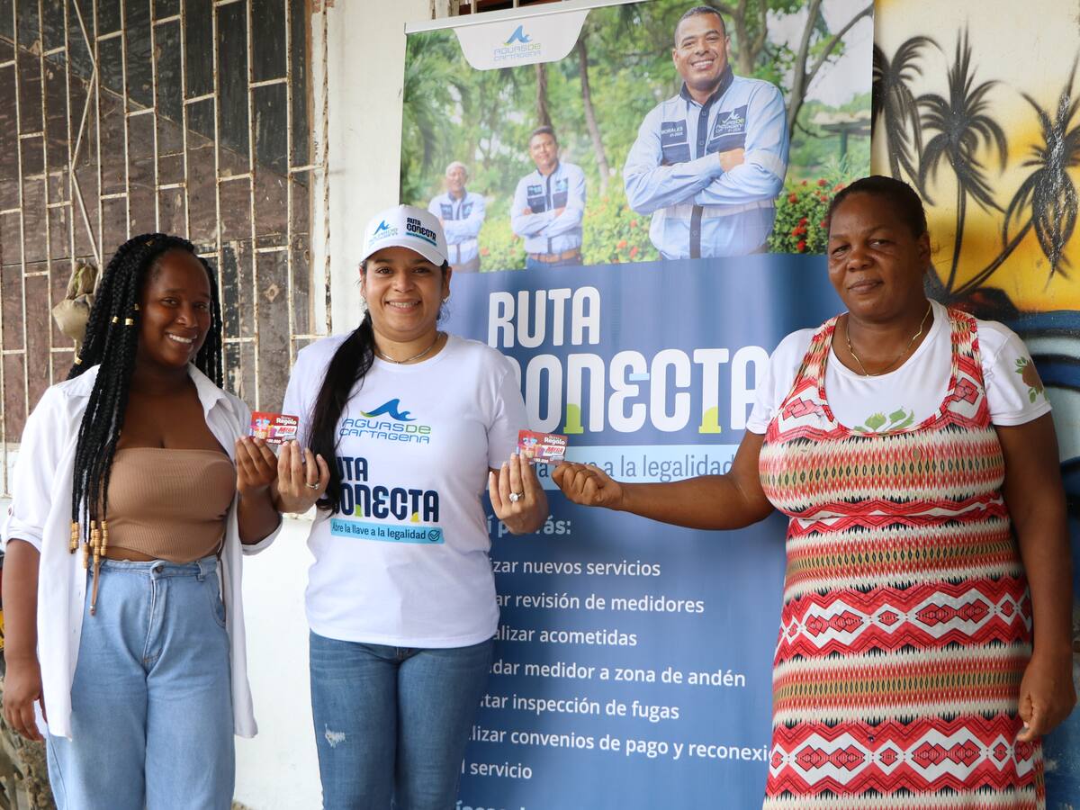 Aguas de Cartagena realiza el programa “Ruta Conecta”