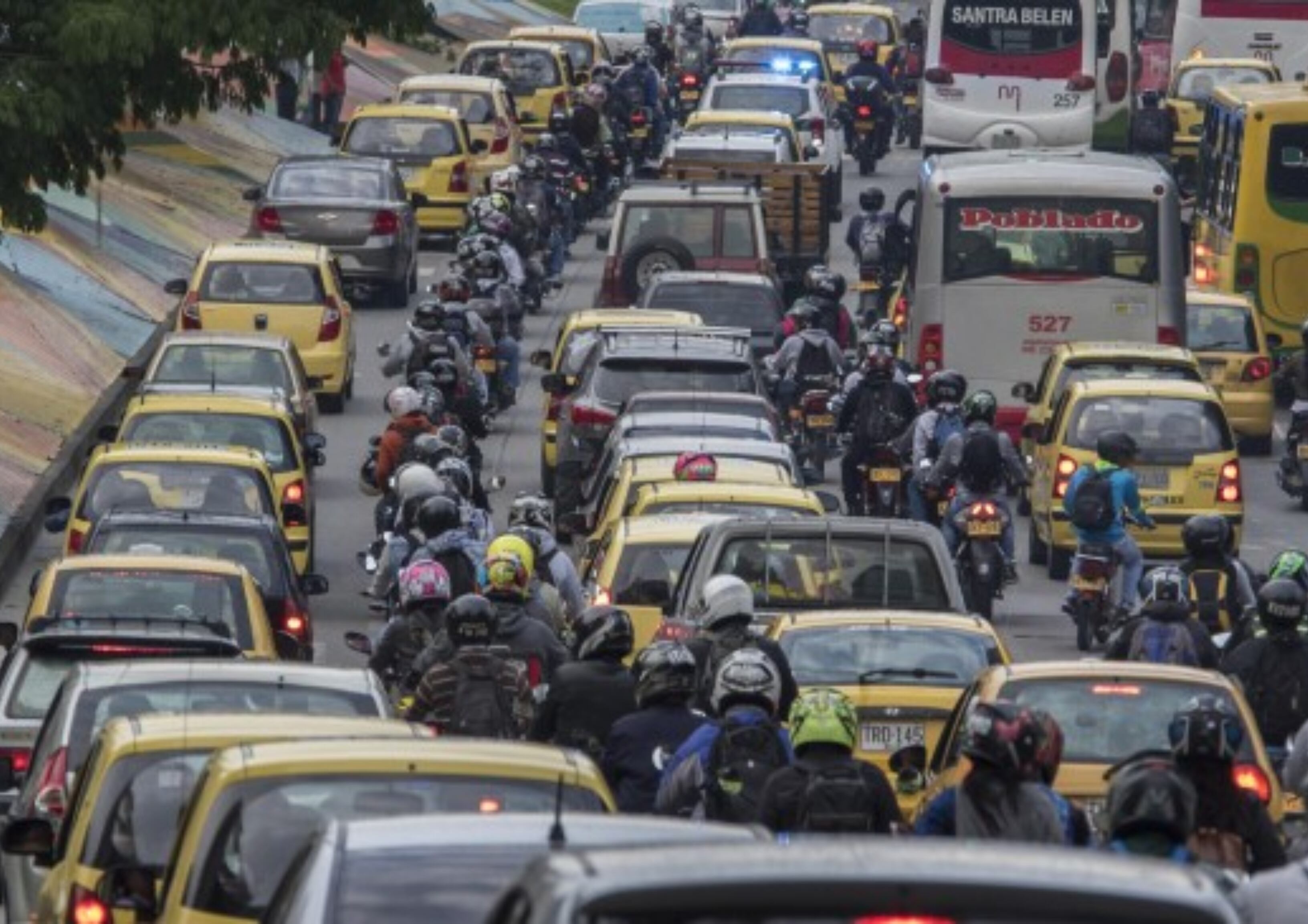 Movilidad vehícular, imagen de referencia | Foto: Colprensa
