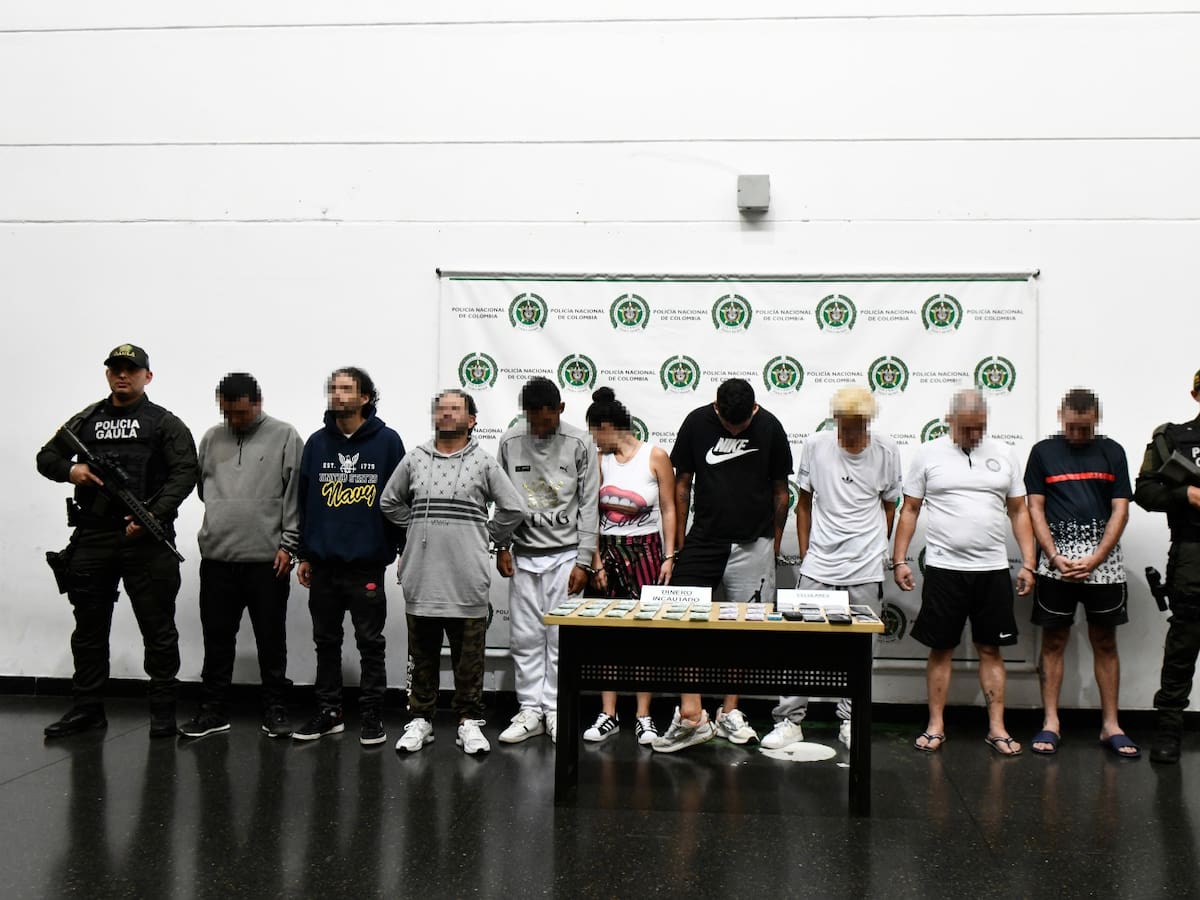 Cayó banda de atracadores de senderistas en cerros tutelares del Valle de Aburrá