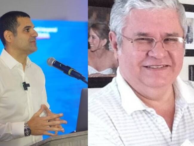 Efraín Cepeda Tarud y Rafael Madero. Foto: archivo.