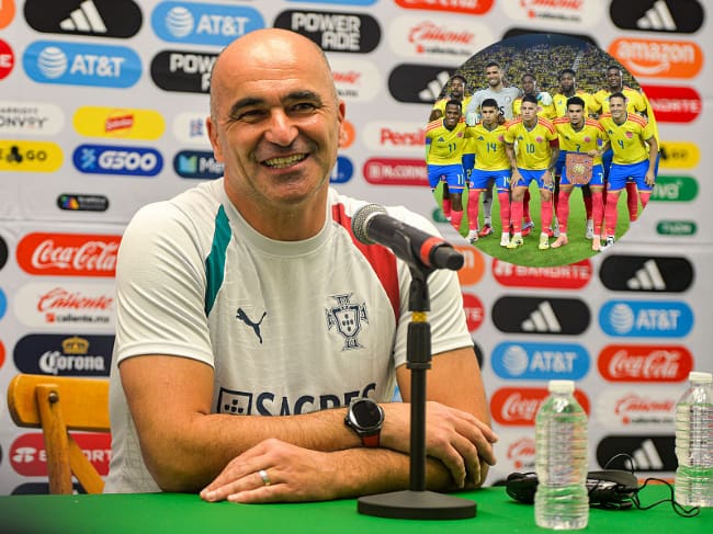 “Es una selección que admiro”, Roberto Martínez DT de Portugal sobre Colombia