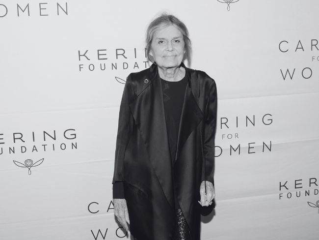 Murió la escritora y periodista Gloria Steinem, leyenda del feminismo. Foto: Getty Images