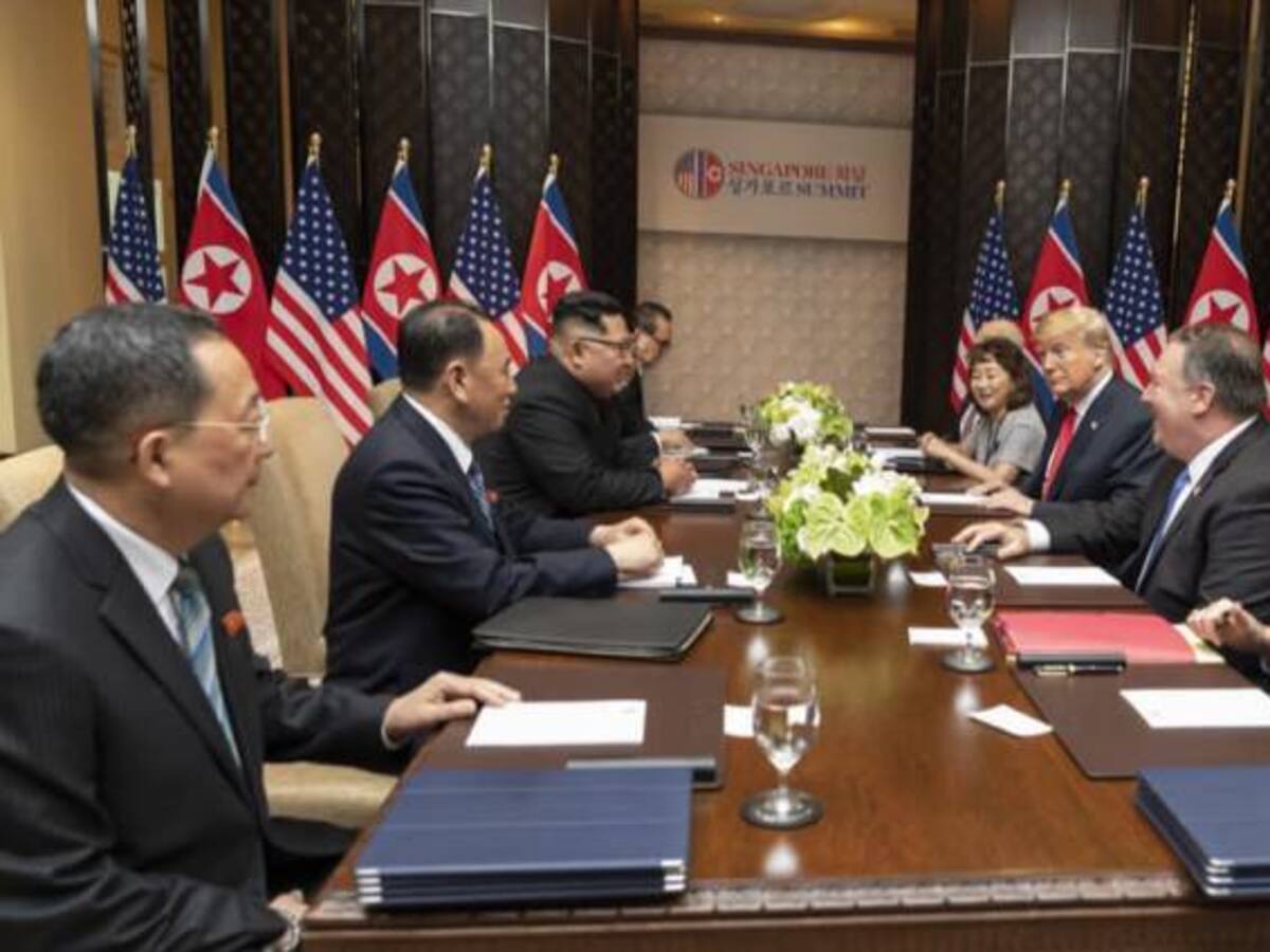 Solo los más valientes pueden hacer la paz”: Donald Trump