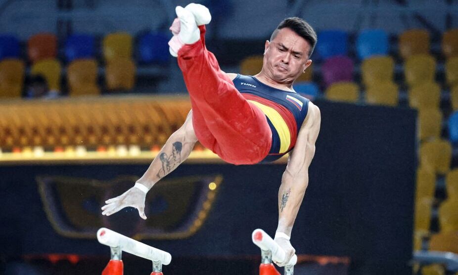 Jossimar Calvo, gimnasta colombiano / Getty Images