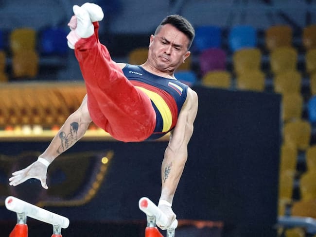 Jossimar Calvo, gimnasta colombiano / Getty Images