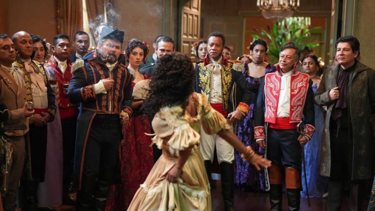 Exclusivo: La filmación completa de la escena de película en la que aparece el presidente