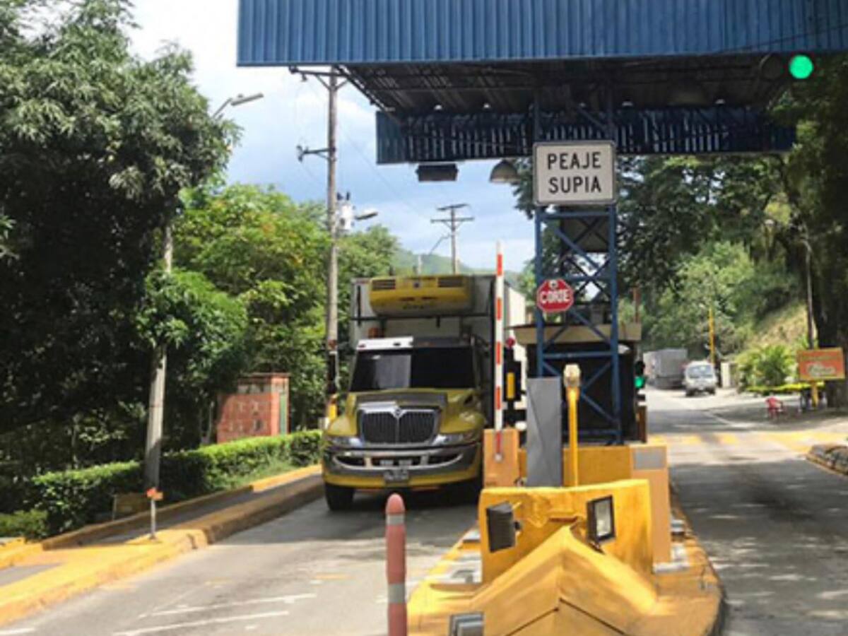 Ubicación del peaje de Supía será reemplazado