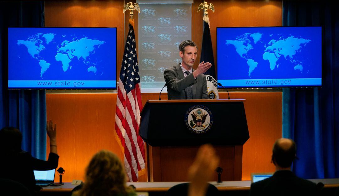 Portavoz del Departamento de Estado de EE.UU., Ned Price.