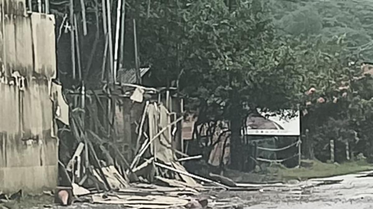 Atacaron con explosivos la subestación de policía de Puerto Valdivia