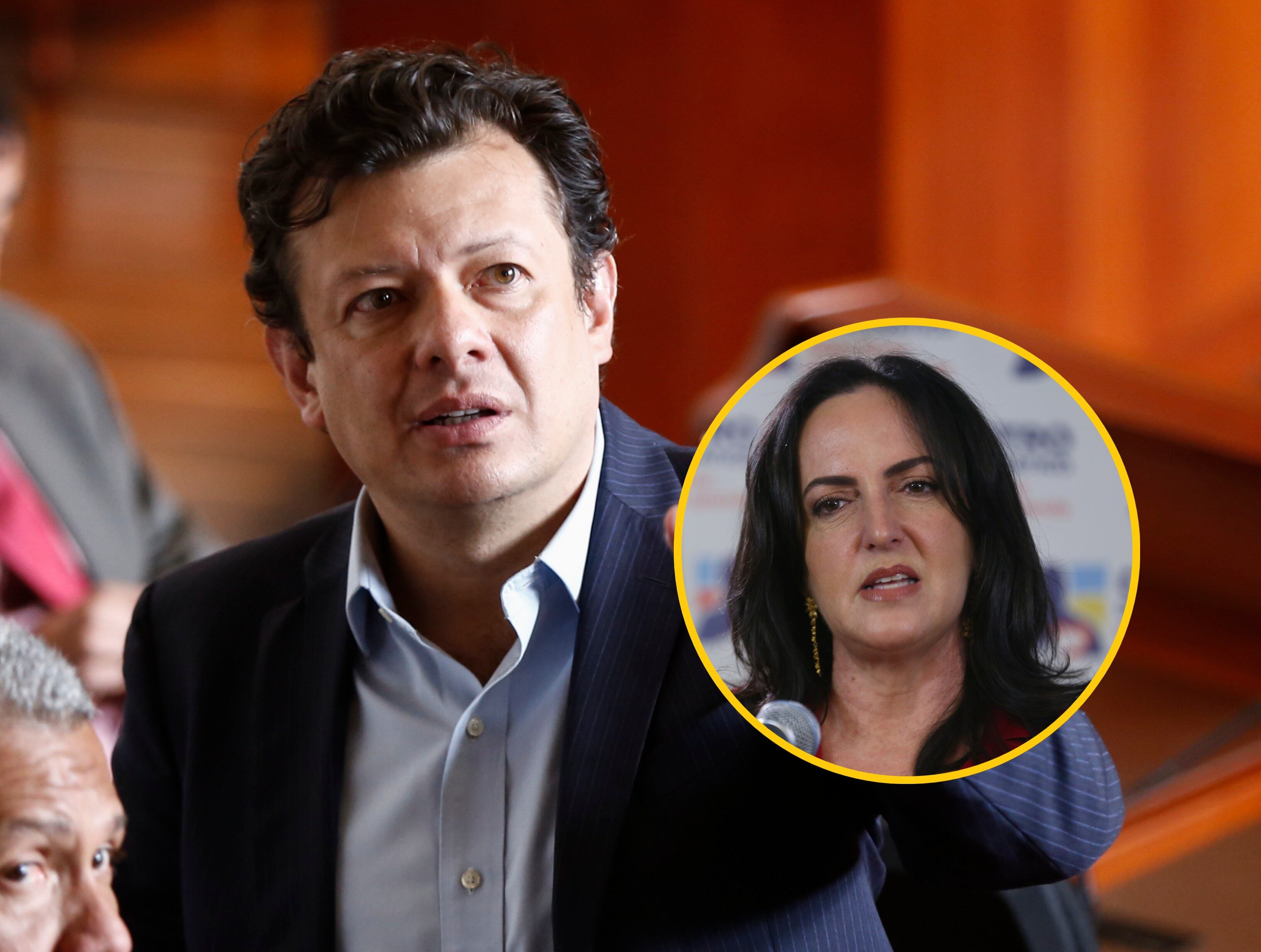 Hollman Morris y María Fernanda Cabal | Fotos: Colprensa