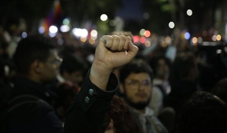 ¿Está de acuerdo con la afirmación de que Rusia influiría en las manifestaciones de las últimas semanas?. Foto: Colprensa