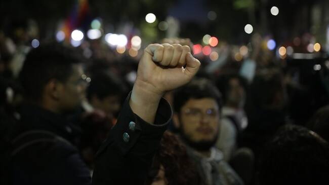 ¿Está de acuerdo con la afirmación de que Rusia influiría en las manifestaciones de las últimas semanas?. Foto: Colprensa