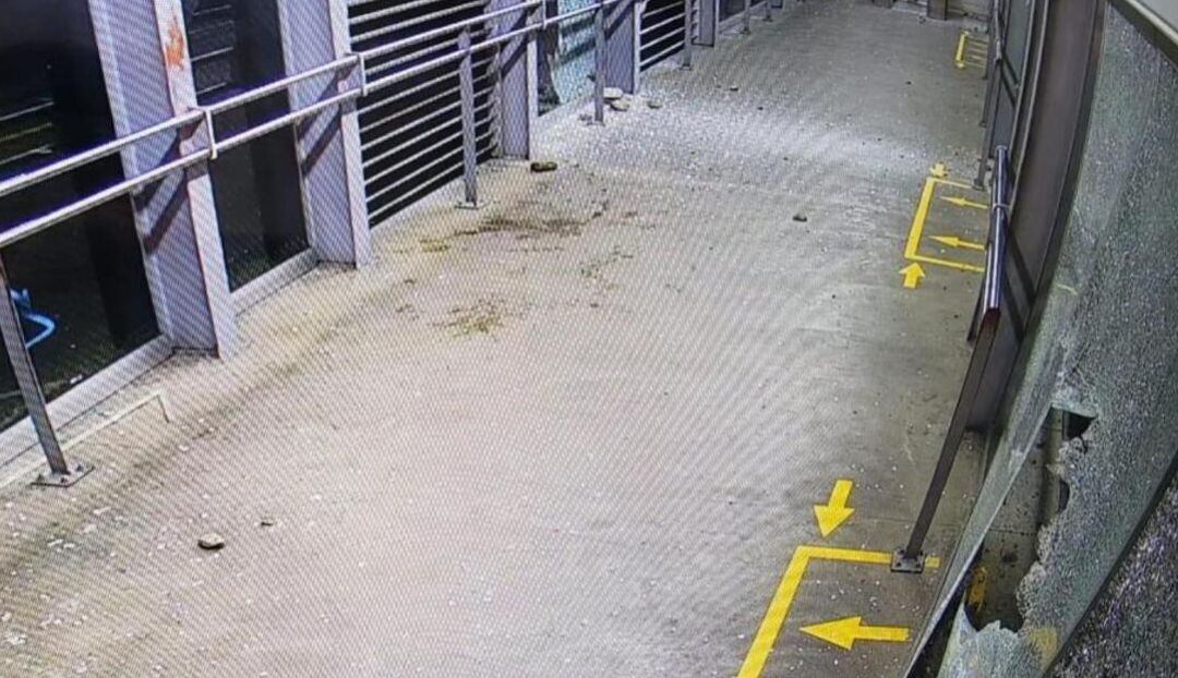 Ataques durante protestas en Pereira.