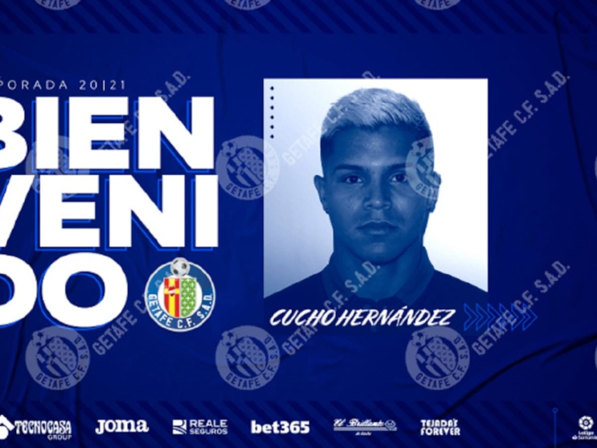 Juan Camilo 'Cucho' Hernández, nuevo jugador del Getafe de España