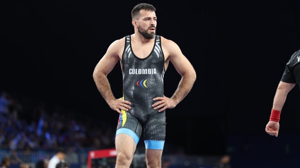 Carlos Muñoz, luchador colombiano en los Juegos Olímpicos / Comité Olímpico