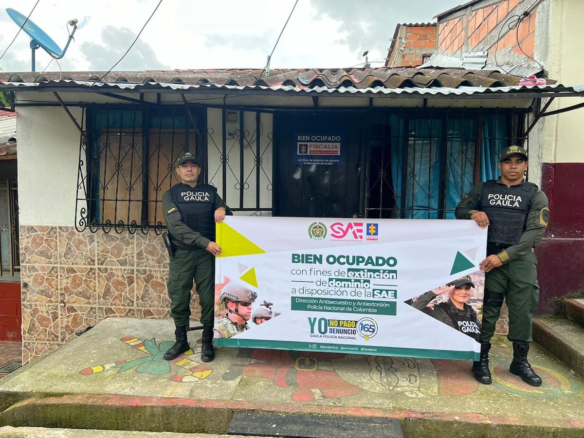 Extinción de dominio para viviendas utilizadas para tráfico de estupefacientes en Armenia