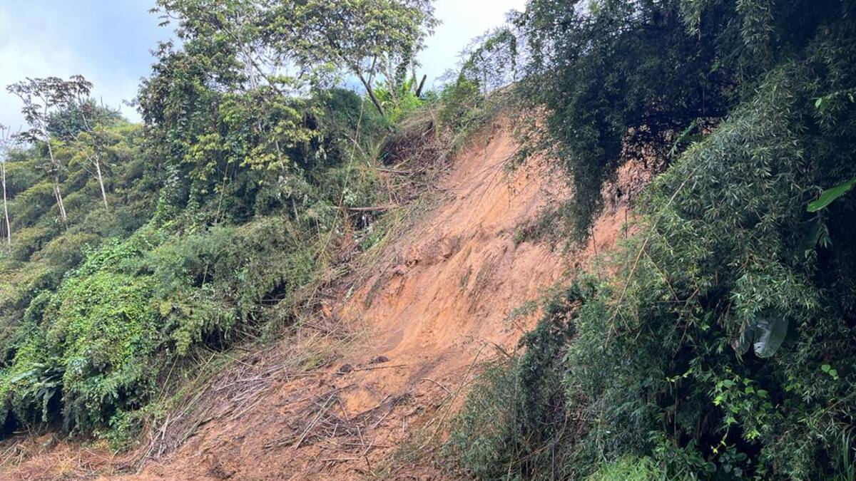 Autoridades ambientales alertan sobre las probabilidades de derrumbes en Risaralda