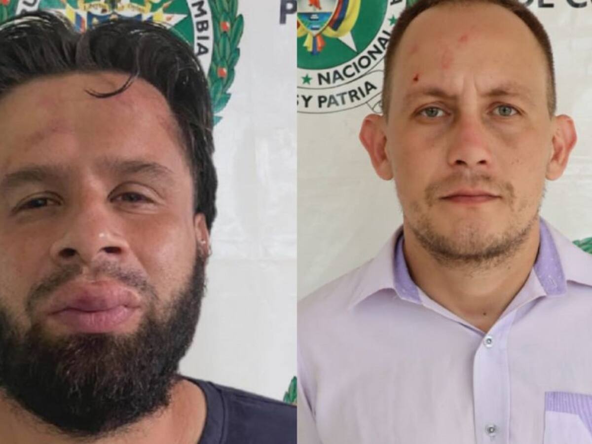 Dos hombres capturados y 31 millones de pesos recuperados en Neiva