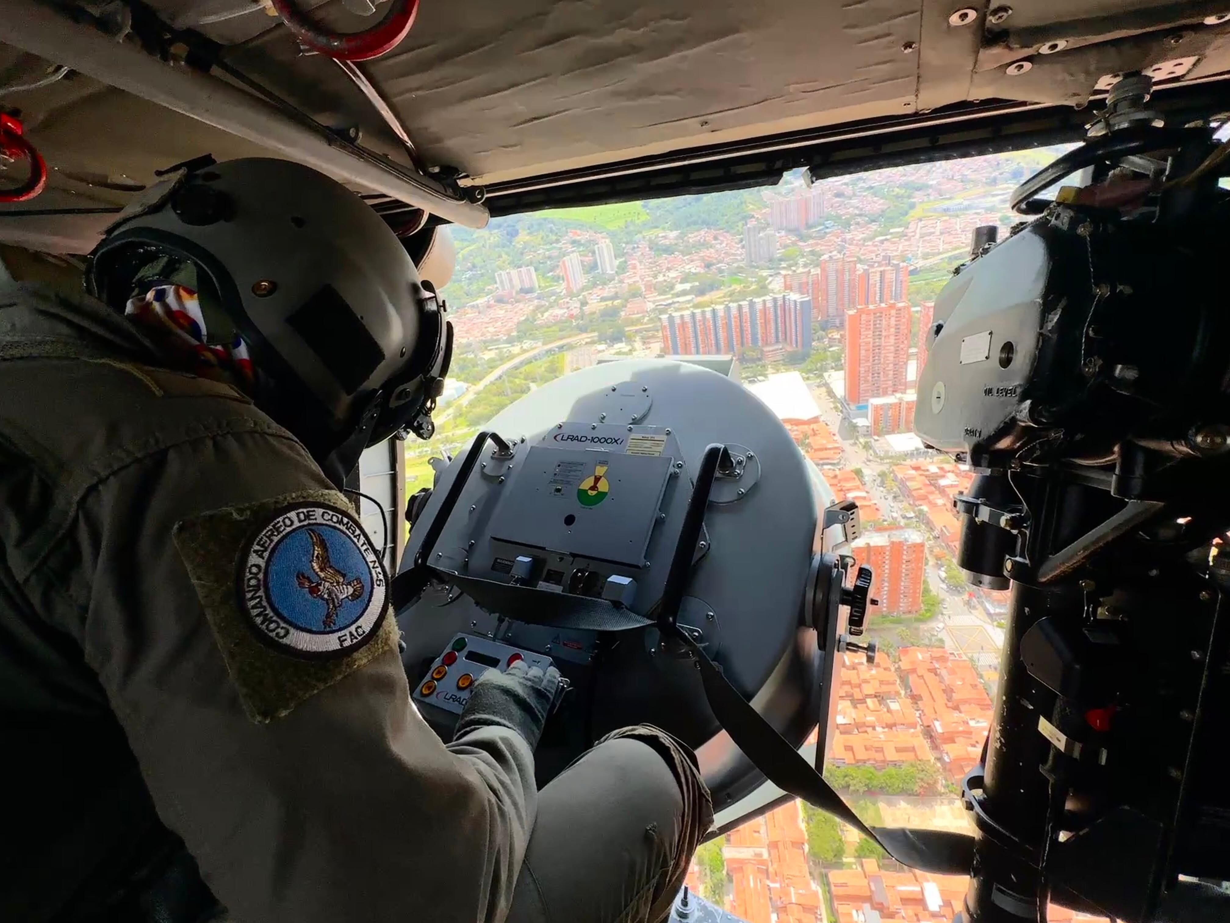 Los perifoneos aéreos se reforzarán durante los últimos días de diciembre en el área metropolitana. Foto: Cacom 5.