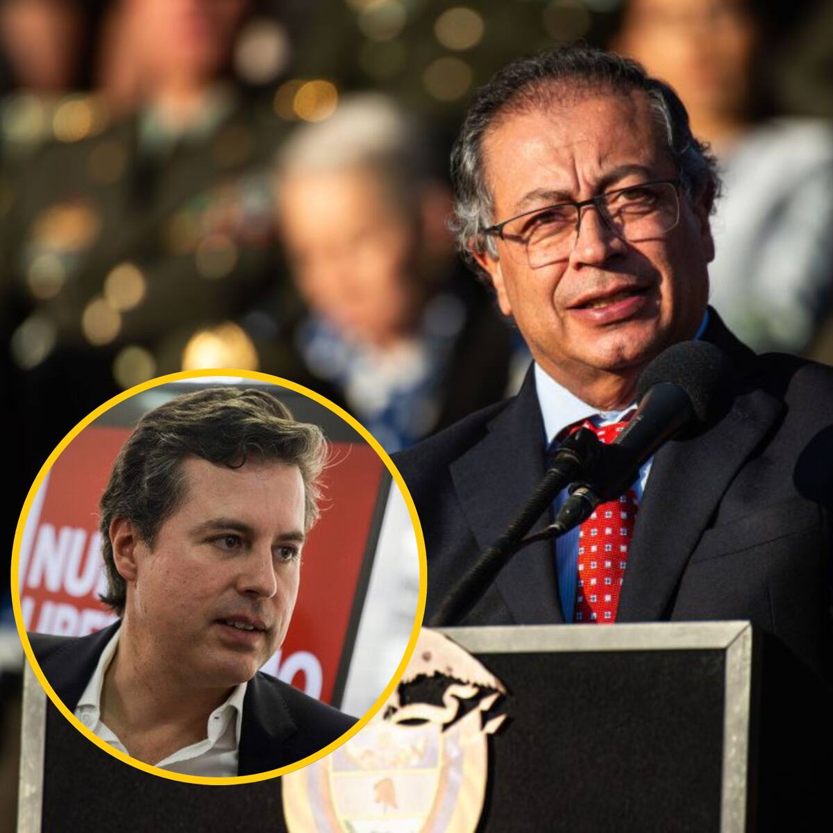 “El alcalde es guardián de la tranquilidad en Bogotá”: Petro tras vandalización a estatua de Galán