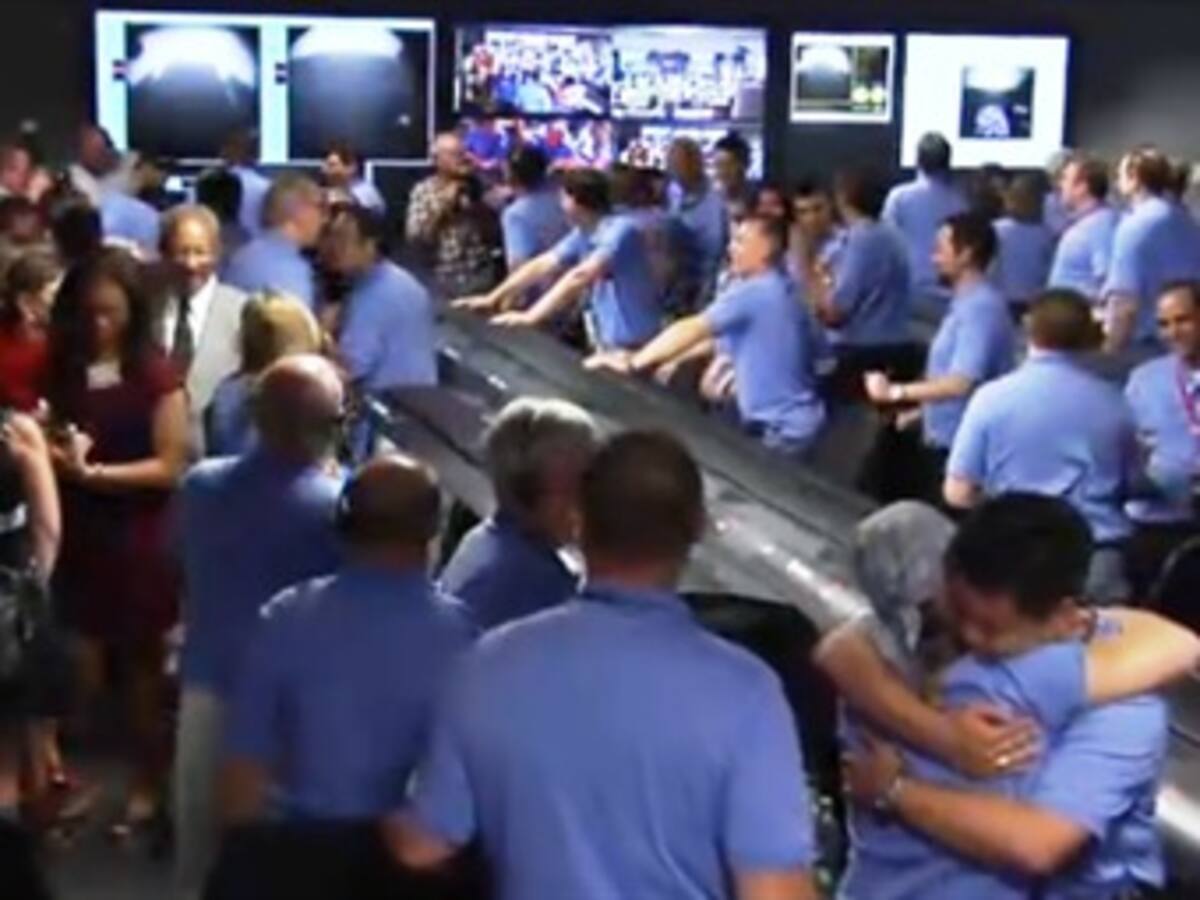 El Curiosity de la Nasa llegó a Marte