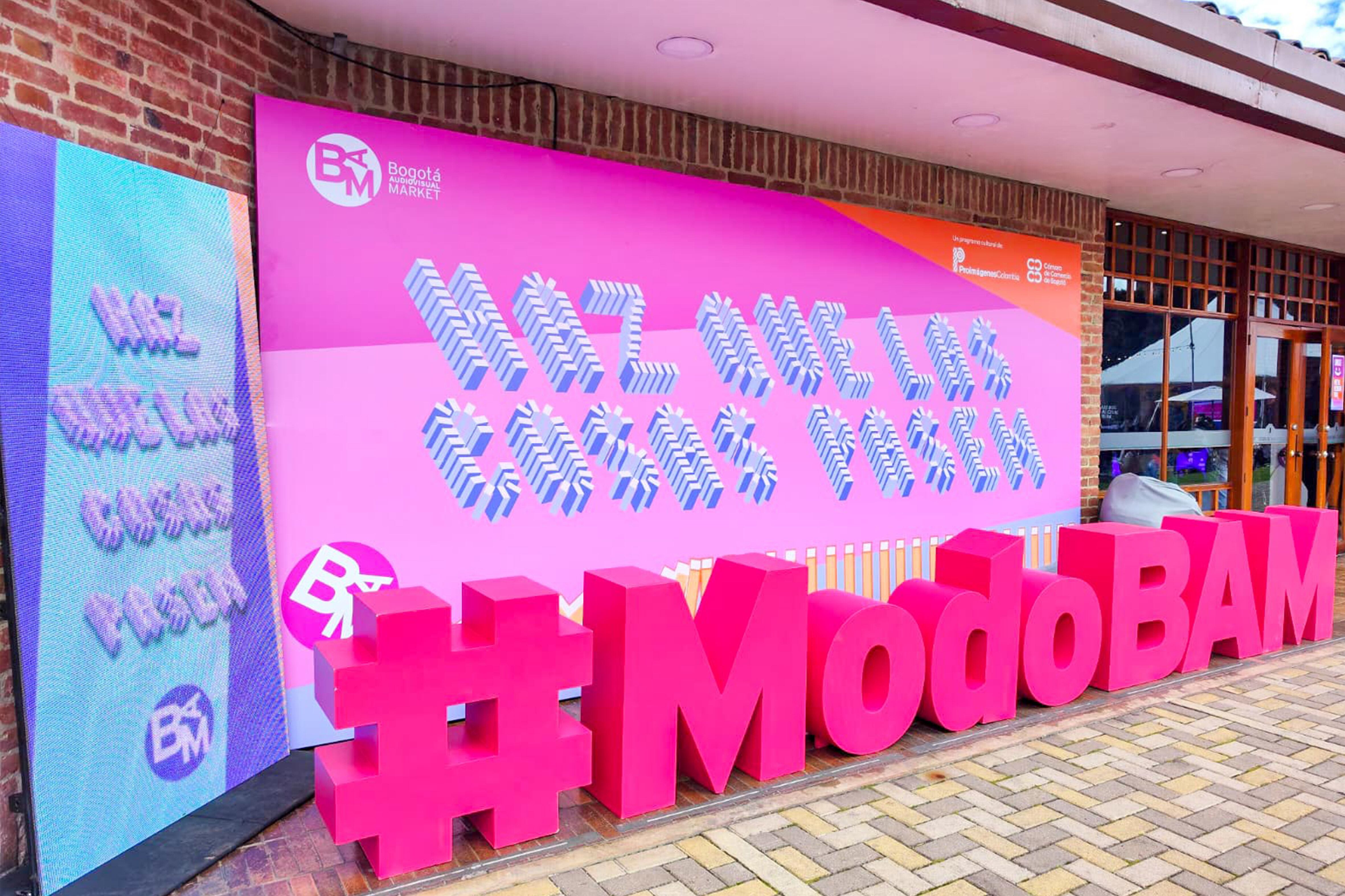 Bogotá Audiovisual Markey BAM. Cortesía: Colprensa