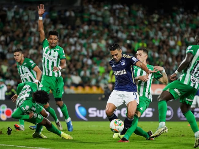 El penalti de Falcao es una de las acciones por las que Nacional sigue protestando / Colprensa.