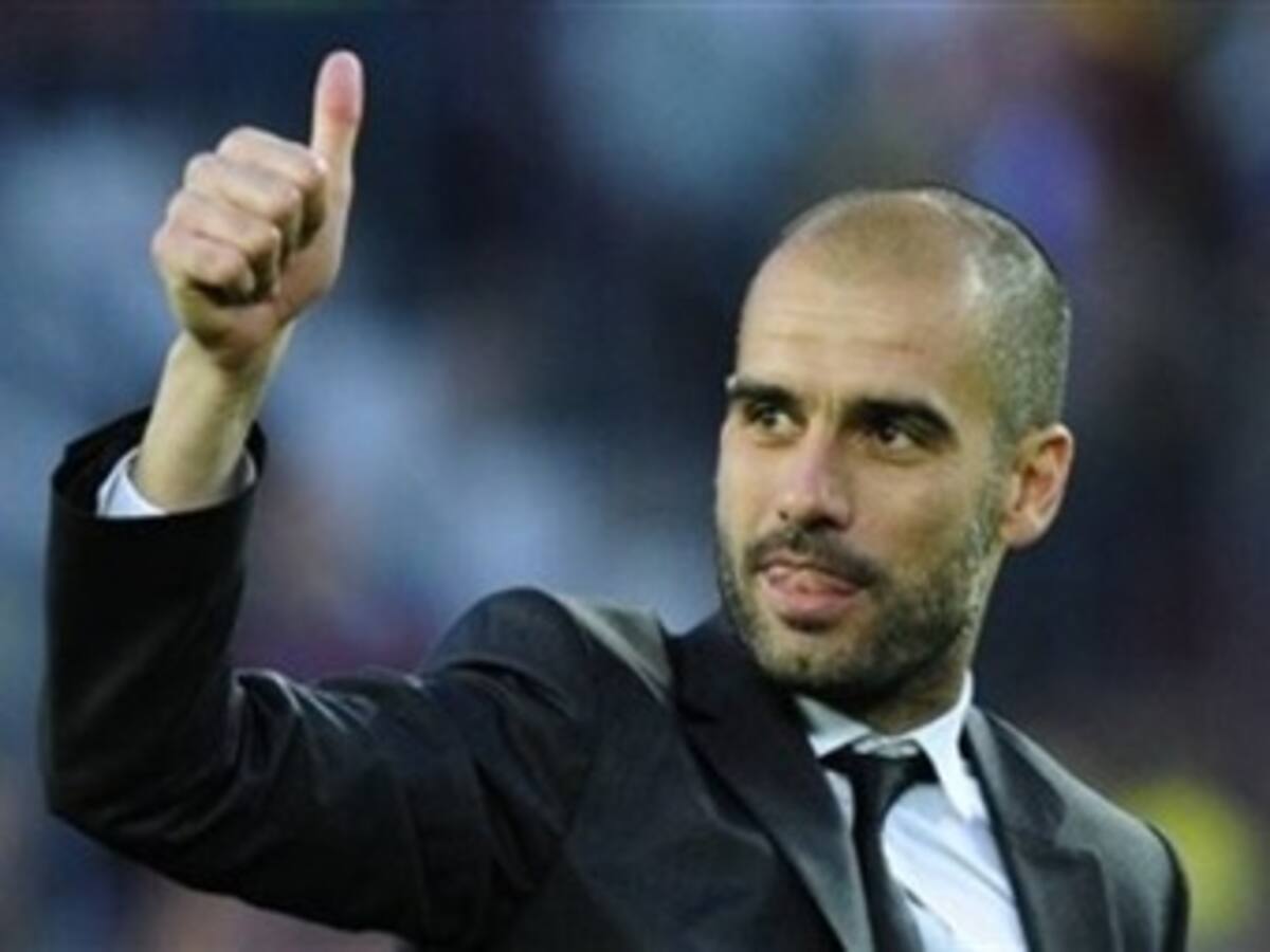 Pep Guardiola en los planes del Bayern Munich