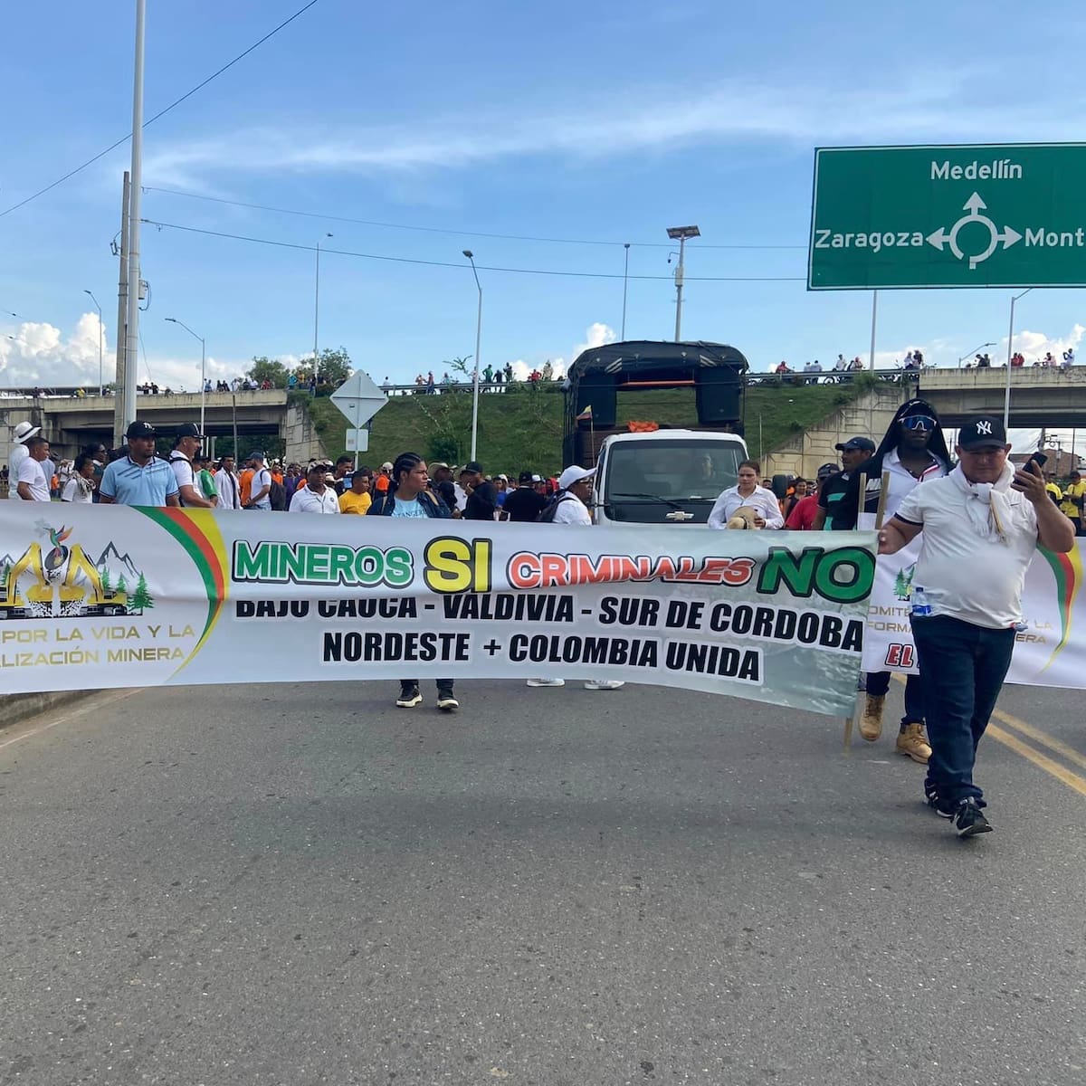 Caucasia decreta toque de queda nocturno por el paro minero que inicia el lunes 16 de marzo
