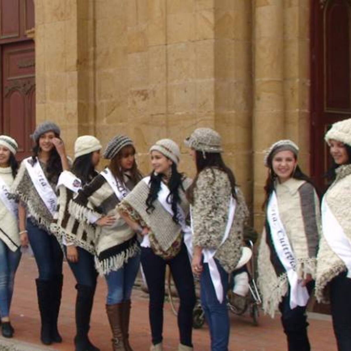 La ruana es protagonista en Nobsa, Boyacá
