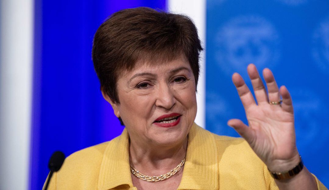 Kristalina Georgieva, directora del Fondo Monetario Internacional.