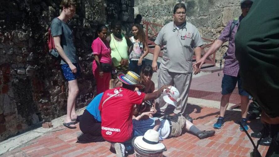 Gunter Kill Eisernyaslt murió tras sufrir un accidente en las murallas de la ciudad de Cartagena. Foto: Departamento de Salud de Cartagena