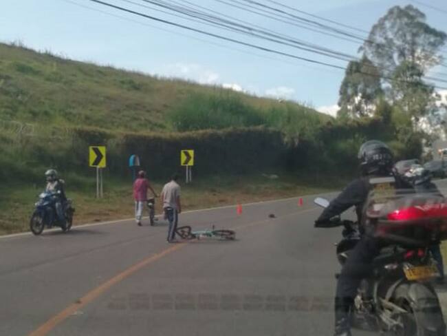 Un joven muerto y otro herido durante práctica del gravity bike en Rionegro