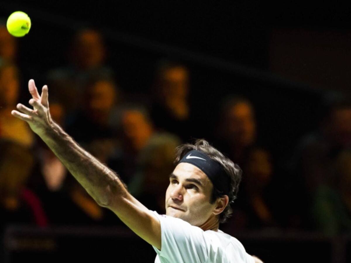 Federer jugará la final del ATP 500 de Rotterdam frente a Dimitrov