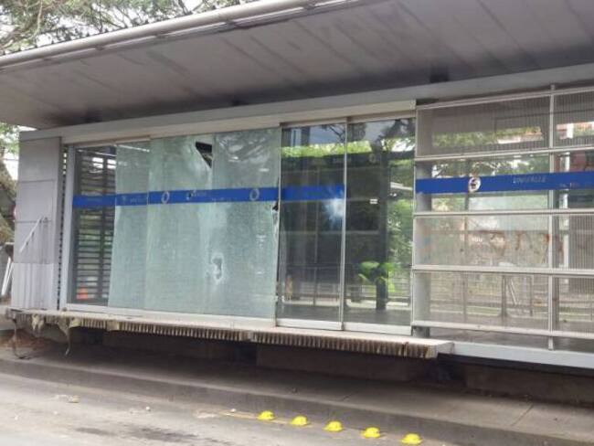 Fuera de servicio indefinidamente estación Univalle del Mio