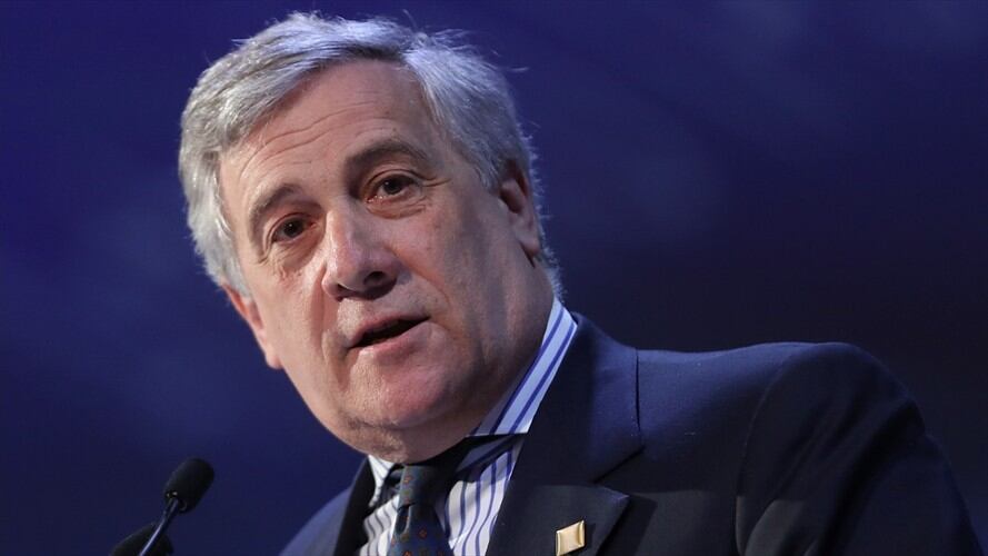 El presidente del Parlamento Europeo (PE), Antonio Tajani. Foto: Getty Images