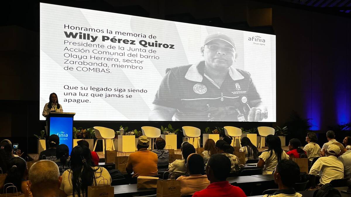 Afinia lideró diálogo comunitario con más de 200 líderes en Cartagena