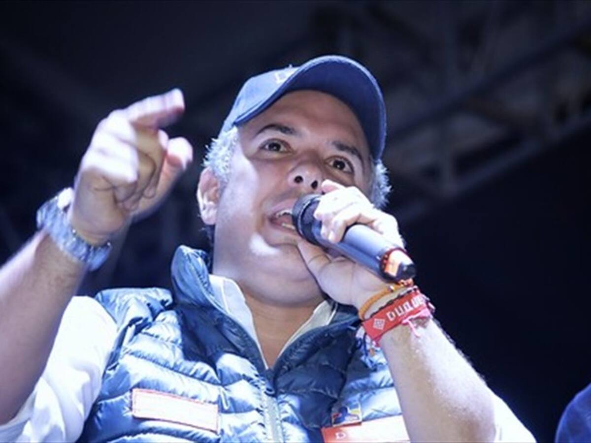 Hoy Colombia se ha expresado a través del voto libre: Iván Duque