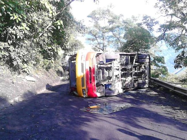 Un muerto en accidente de tránsito en la vía alterna al llano por Boyacá