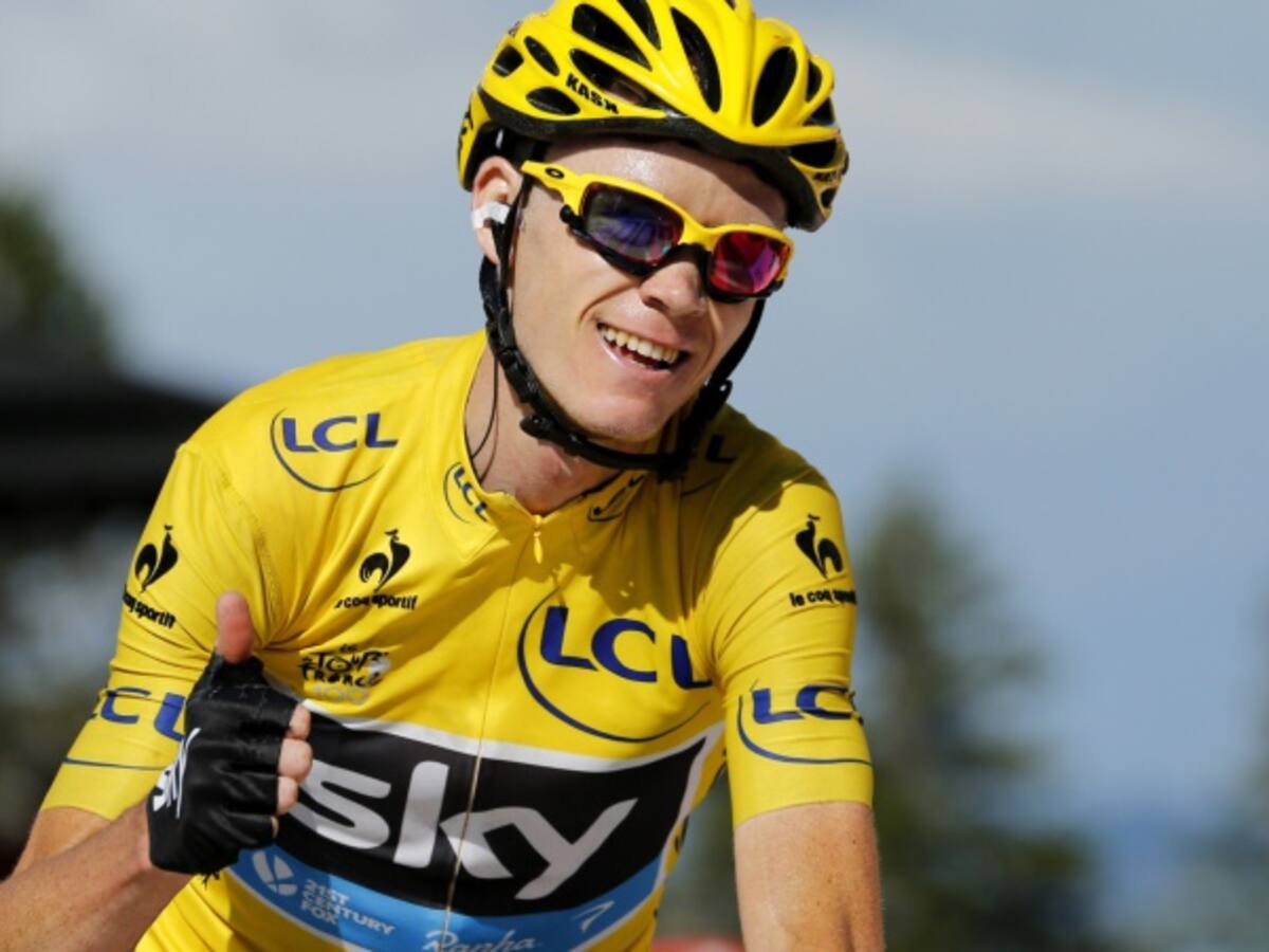 Chris Froome se disculpa por puñetazo que dio al hincha colombiano