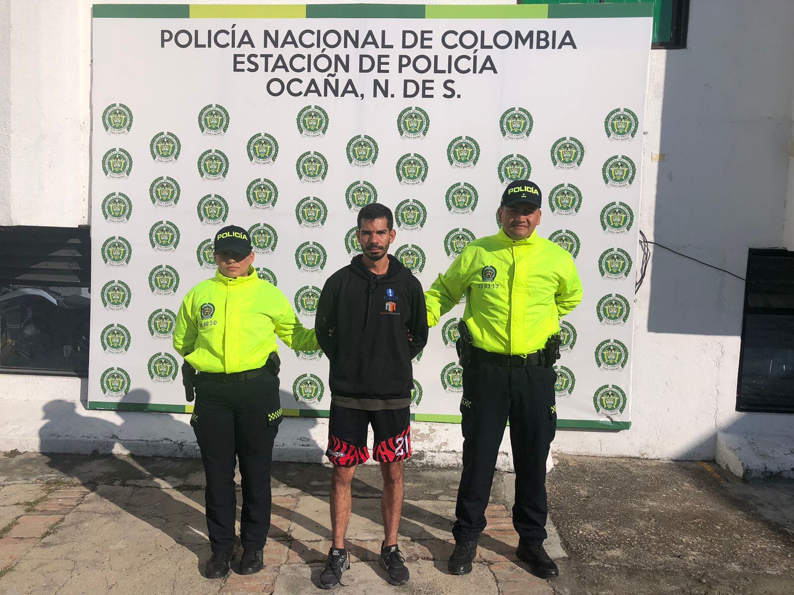 Capturan a hombre señalado de abusar sexualmente de dos hermanos en Ocaña. / Foto: DENOR.