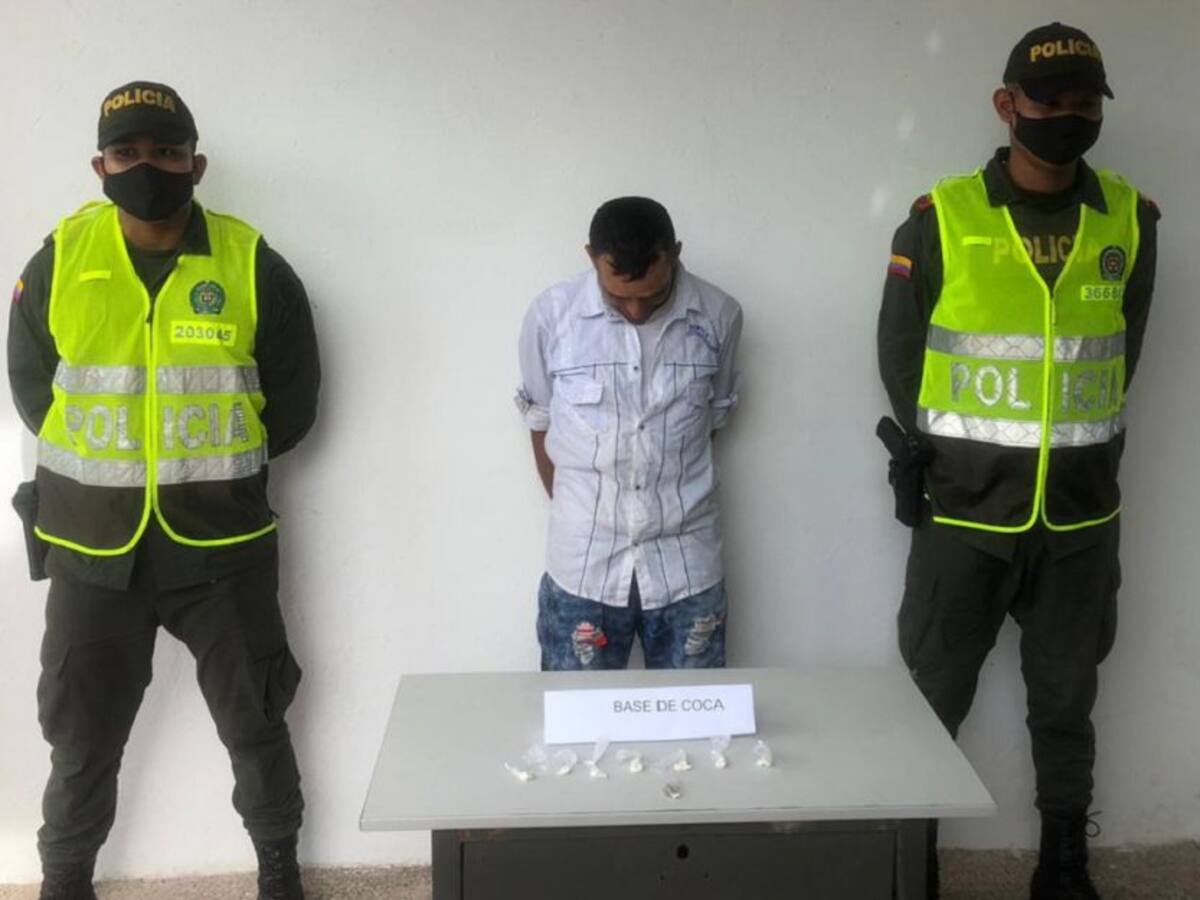 Capturan a hombre que tenía azotado Magangué con venta de drogas