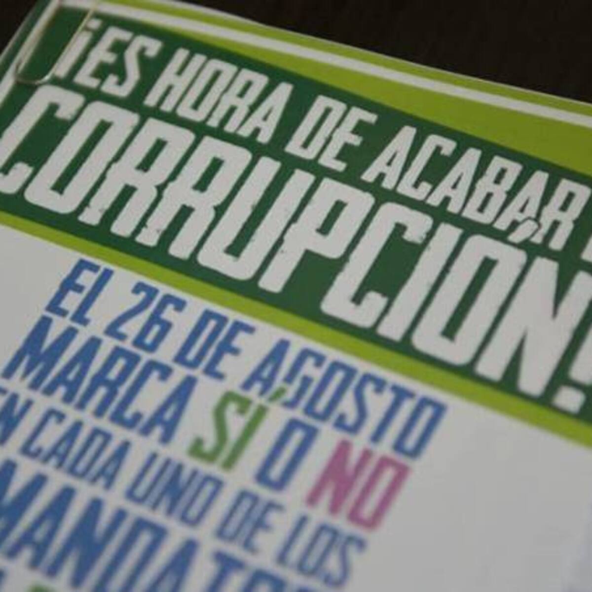 En Armenia se hablará sobre la importancia de la consulta anti corrupción