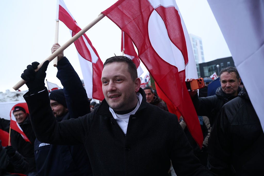 Jens-Frederik Nielsen, presidente autonómico de Groenlandia. Foto: Sean Gallup/Getty Images