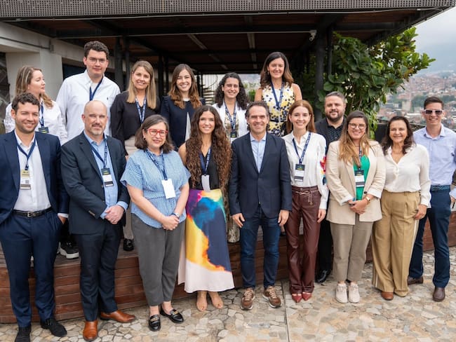 Delegados del Foro Económico Mundial visitaron a Medellín. Cortesía: Alcaldía de Medellín.