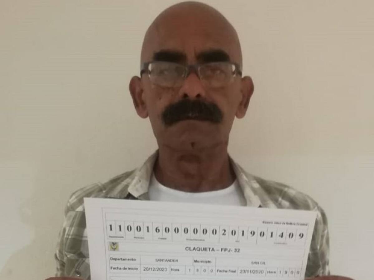 El capturado hermano del general Palomino tiene antecedentes penales