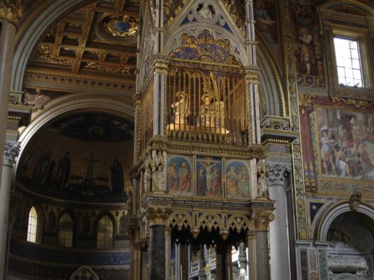 La basílica romana de San Pablo devela los restos de su pasado amurallado
