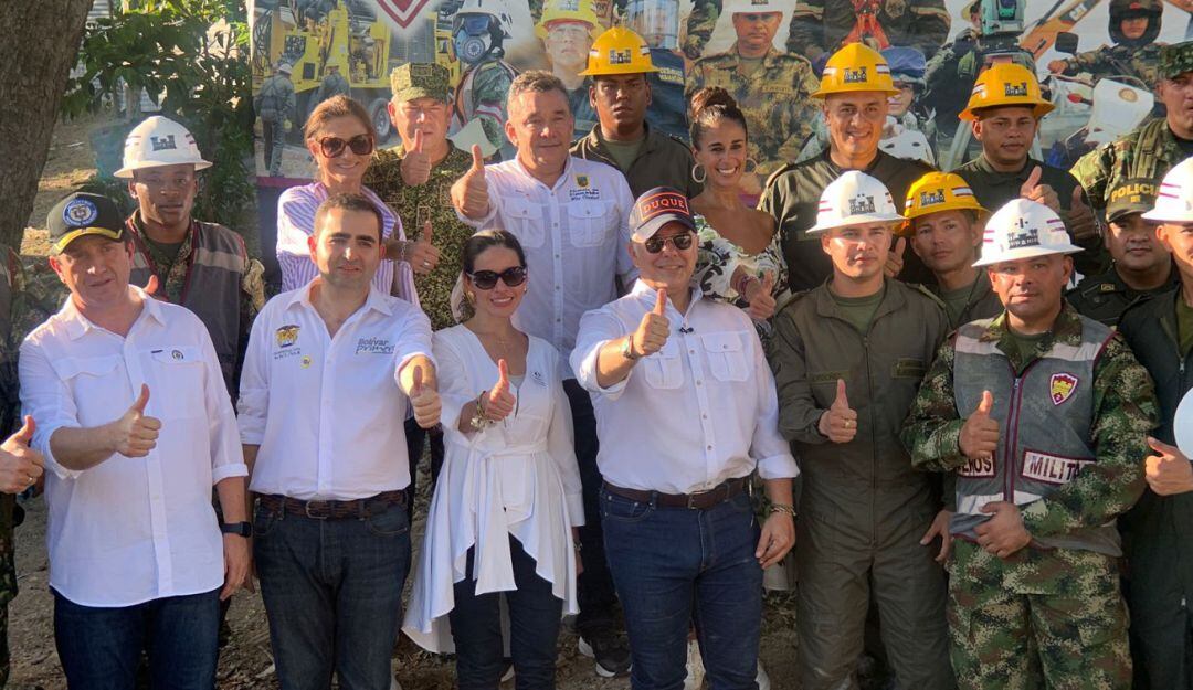 Para la ejecución de estas obras, el INVÍAS aportó un total de $ 12.500 millones