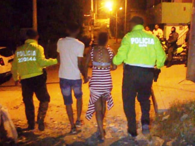 Capturadas 9 personas por fleteo y hurto a celulares en Cartagena